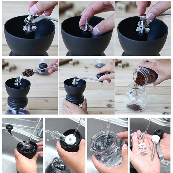 Homadise Ceramic Burr Manual Coffee Grinder